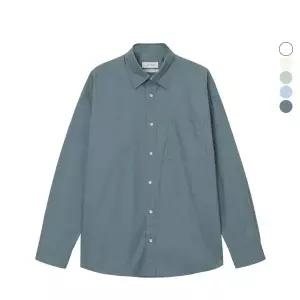 레인 포플린 오버셔츠