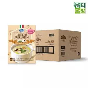 폰타나 그릴드 머쉬룸 크림 컵 수프 60g 12개/스프 간식 간편 아침 식사 대용 간편식 즉석 조리 간식용 가|