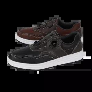 남자 다이얼 캐주얼 로퍼 보트화 남성 배색 스크린 골프화 세미 신발 스니커즈