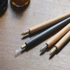 세트 카키모리 딥펜 펜거치대 경량 유사 수성펜 닙홀더