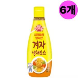오뚜기 겨자 냉채 매콤 소스 6개 냉면 해파리 양장피