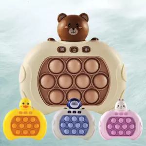 KC인증 팝잇게임기 푸쉬팝게임기 2세대 두뇌발달 스트레스해소 13 x 6 x 12cm 4종 디자인