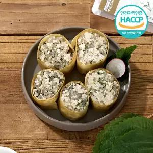 슬라이스 두부깻잎롤순대 캠핑 간편조리 비건순대 165g x 2인분