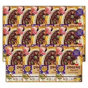 오즈키친 갈릭비프짜장 180g x 14개