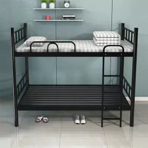 성인 2층 침대 분리형 이층 원룸 다자녀 철제 프레임 2층침대(폭0.9x2m)+우드판