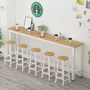 카페 바테이블 스탠딩 인테리어 사이드 폭 좁은 탁자 테이블(100x30x100cm)