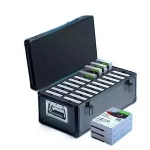 하드디스크 케이스 보관랙 컴퓨터 HDD 드라이브 잠금장치 외장 정리함