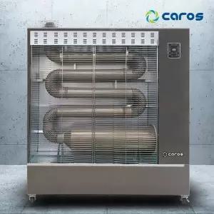 [캐로스] 국내생산 석유 원적외선 튜브히터 CAH-T25000F 대형 등유 공장 곱창난로 돈풍기