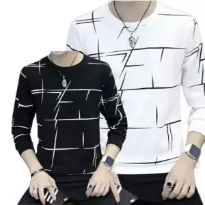 남성 의류 남자 긴팔 티셔츠 라운드넥 긴팔티 가을옷