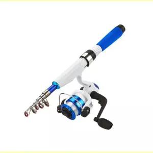 [화이트키위] 다용도 미니 릴 낚시대 세트