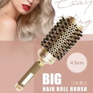 열전도 롤빗 대왕 돈모 볼륨 드라이빗 머리 헤어 브러쉬 헤어 머리빗 롤빗 대왕