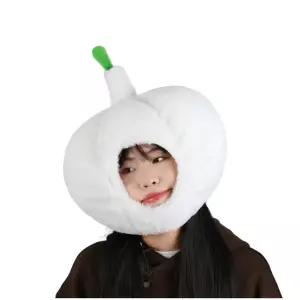 마늘 인형탈 모자 할로윈 파티 코스튬 티비