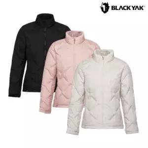[롯데백화점]블랙야크 여성 무봉제 퀼팅 하이넥 라이트제로 다운자켓 경량패딩 1BYPAWU512 GD