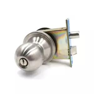 두알 9000SS 현관정 둥근 손잡이 방화문 철문용/현관잠금장치/현관문손잡이/방화문손잡이/현관도어락/현관