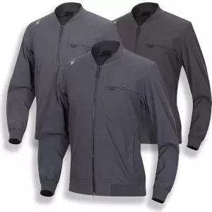 [디바옴므]스파이더 포인트 포켓 항공 점퍼 집업 바람막이 자켓