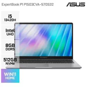 ASUS ExpertBook P1 P1503CVA-S70532 인텔i5 13420H 인강용 사무용 노트북 8GB 512GB WIN11 YO