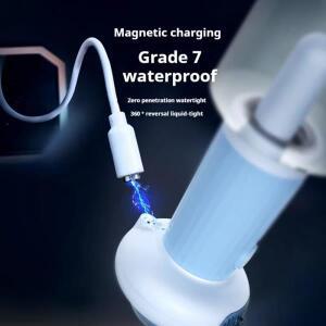 아미홀딩스 자동 개 비누 디스펜서 무선 음소거 USB 손질 거품기 고양이 깊은  목욕 샴푸 거품 분무기 애완