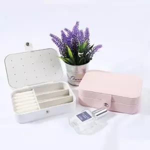 쥬얼리 보관함 01보석함A-화이트 보석함 휴대용 반지-WFHFU6Z