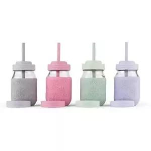 보온도시락통 밥 보온도시락통 파우치 보온도시락통 밀프랩 엘크 앤 프렌즈 16온스 메이슨 자 컵 세트(스트