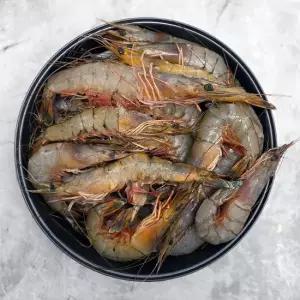 서해안 자연산 대하 1kg (28-30미내외, 급냉)