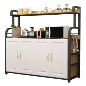 주방수납장 부엌 정리함 그릇 장식장 가전제품 보관