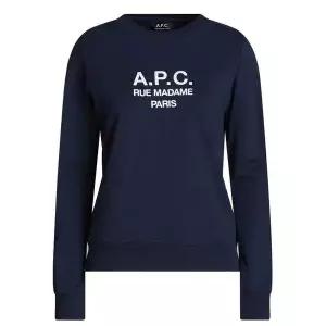 [아페쎄] 여성 티나 맨투맨 네이비 COEZD F27561 IAJ