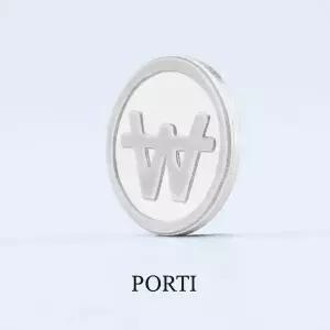 갤러리아 [뽀르띠] 순은 99.9% 5g 코인 실버바