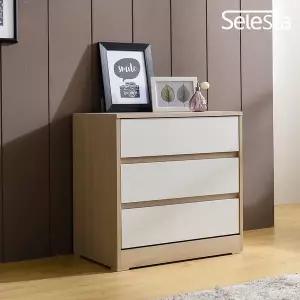 [셀레스타]슬림 3단 서랍장 600 협탁
