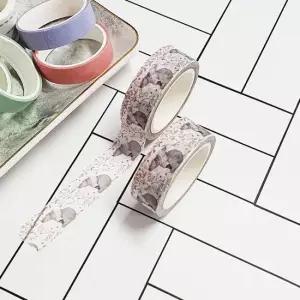 귀여운라이노종이테이프 귀여운 다이어리꾸미기테이프