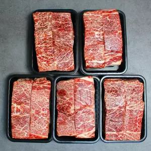 [한성가횡성한우] 횡성한우 프리미엄 찜갈비세트 1호 4kg(찜갈비 800g X 5)