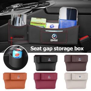 BMW X3 X4 X5 X6 X5 X6 X7 5GT 5시리즈 G32 1시리즈 F44 3시리즈 카시트 틈새 정리함 PU 콘솔 사이드 포켓