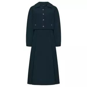 [롯데백화점]케네스레이디 오픈카라 자켓 플레어 원피스 셋업 (ECSEOD70)