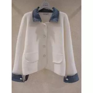 [메종블랑쉬](마산점)데님배색가디건 M254JKTA01