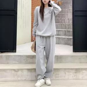 [유어하젤] [정품디즈니]미키크루 코튼 조거 트레이닝 세트_F4252