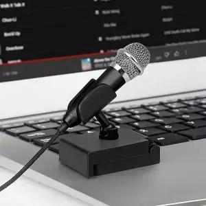 노래방용 소형 마이크 휴대용 보컬 브이로그 노래 팟캐스트용 스피커 앰프