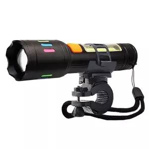 COB LED 자전거 줌 안전등 전조등 랜턴 자전거라이트