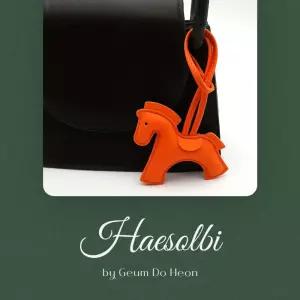 해솔비 럭키 포니 참말모양키링 가방 키링 핸드백액세서리 꾸미기 패션키링 악세사리 여성 말참