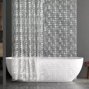 지오샤워커튼 비닐가림막 샤워실방수 욕실 화장실욕조