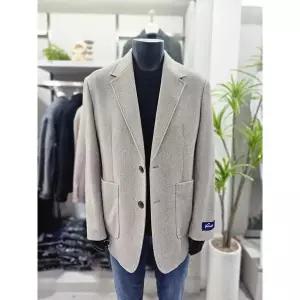 [지이크][F/W]멜란지베이지 세미오버 발렌타인 져지 자켓J4112BEM_BP