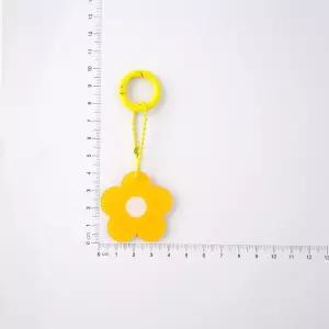 귀여운 일본식 해바라기 아크릴 입체색 인형 열쇠고리 가방 펜던트