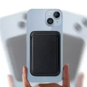 맥세이프 자석 부착 핸드폰 카드 지갑 홀더 뒷면 후면 마그네틱 카드케이스 가죽