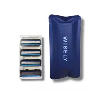 와이즐리 5중 면도날 SENS 리필 12입