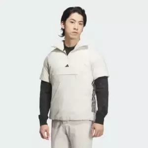 아디다스 패딩 반팔 아노락 IM7222