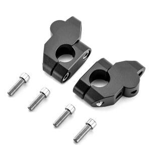 모펀 유니버설 7/8인치 22mm 모터사이클 핸들바 라이저 클램프 할리 DRZ 400/S MT-03 FZ1/ FZ8/ FZ16 핏 KLR650/닌자 650R/Z125 그롬 MSX125/ ATV 더트 바이크