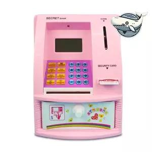 [셀러에이드]핑크색 아기 저금통 장난감 미니 저금통 어린이