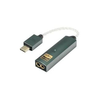 iFi 오디오 Go 링크 Max - 휴대용 헤드폰 앰프/DAC 동글 USB-C에서 3.5/4.4mm까지 다이내믹 레인지 향상 기능을 갖춘 고해상도 플러그 앤 플레이 PCM 384kHz/DSD256