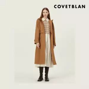 [COVETBLAN] 후드 트렌치코트(V226MCT102W)