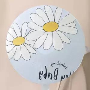 선풍기 보관 덮개 벽걸이 패브릭 커버 망 빅플라워