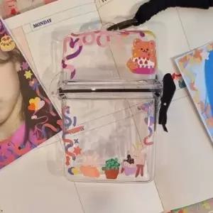 아이돌 굿즈 탑꾸 포카 카드 보관함 케이스 정리 스티커 꾸미기 포장 보관 통 담배 사진 AA0072