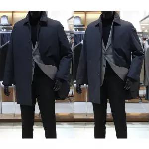 [바쏘](의정부점)24 FW 프리미엄 구스다운 셋 인 카라 패딩코트 2종 [ 네이비,차콜 ]